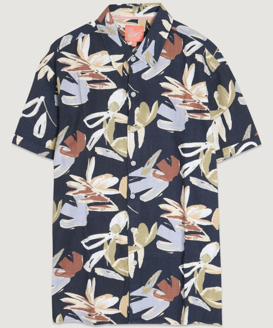 Navy Flowers