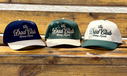 Gorras "The Dad Club — Raising Legends"