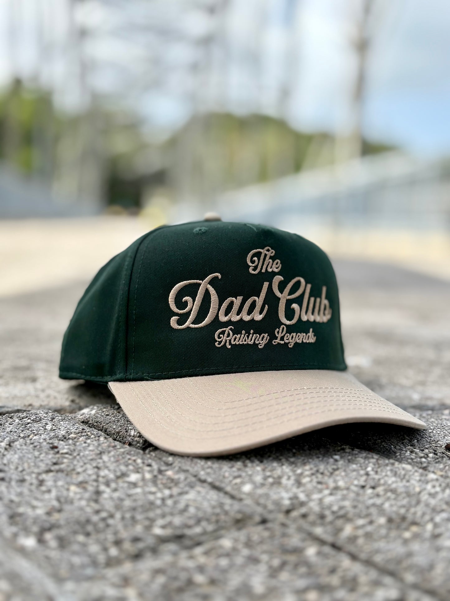 Gorras "The Dad Club — Raising Legends"